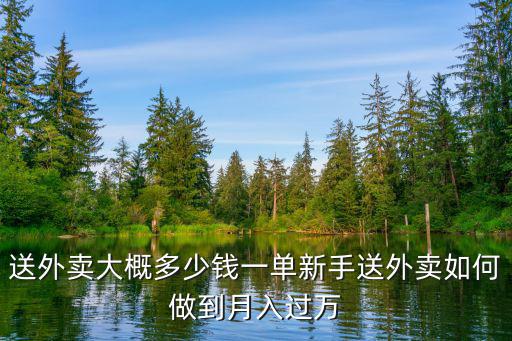 送外賣大概多少錢一單新手送外賣如何做到月入過萬
