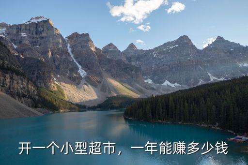 開一個(gè)小型超市，一年能賺多少錢