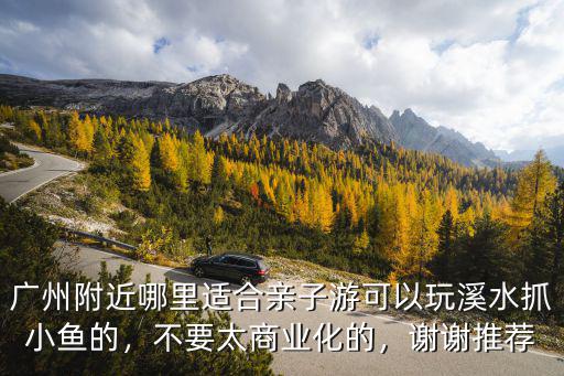 廣州附近哪里適合親子游可以玩溪水抓小魚的，不要太商業化的，謝謝推薦