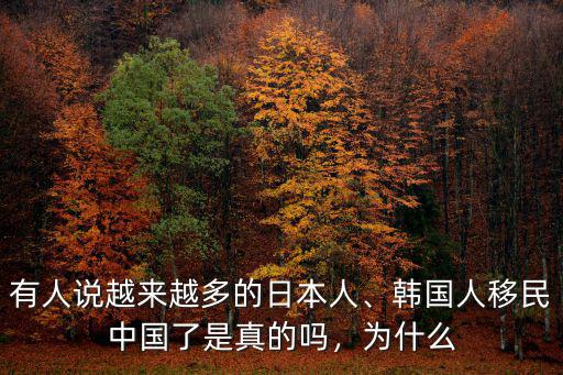 山東有多少韓國人居住,韓國人移民中國了是真的嗎