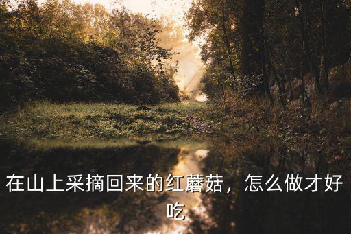 在山上采摘回來的紅蘑菇，怎么做才好吃