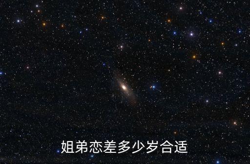 姐弟戀差多少歲合適
