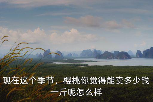 現在這個季節，櫻桃你覺得能賣多少錢一斤呢怎么樣