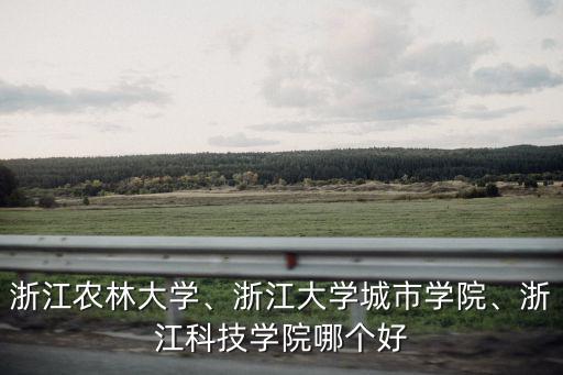 浙江省有多少個農民學院,浙江大學城市學院