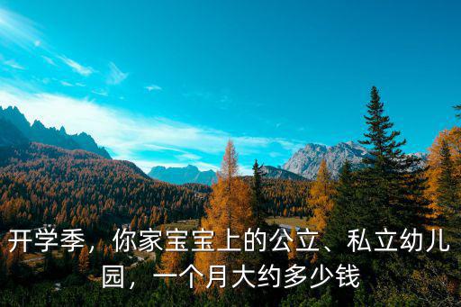 日照公立幼兒園半學(xué)期學(xué)費多少錢,公立幼兒園一學(xué)期學(xué)費450