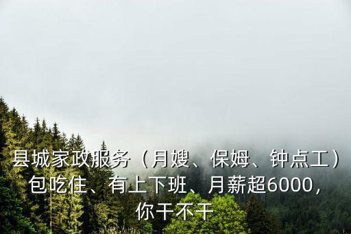 深圳家政服務(wù)月薪一般有多少,深圳那家家政靠譜