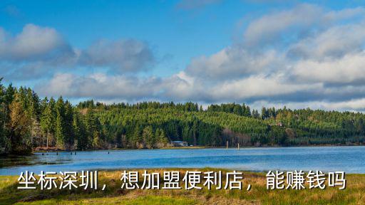 坐標深圳，想加盟便利店，能賺錢嗎