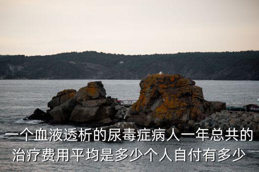 佛山有多少透析病人,你們那透析病患有多少人