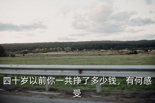 浙江掙了多少外匯,四十歲以前你一共掙了多少錢