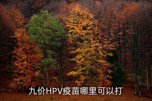 九價HPV疫苗哪里可以打