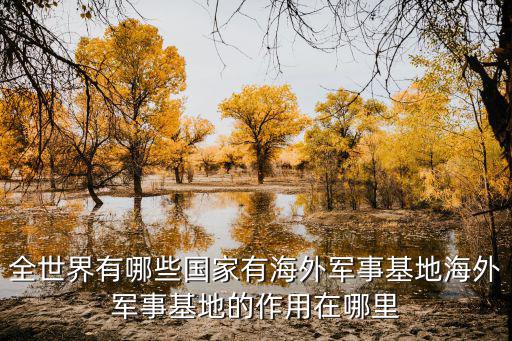 汕尾市軍事基地在哪里,美國在亞洲有多少軍事基地