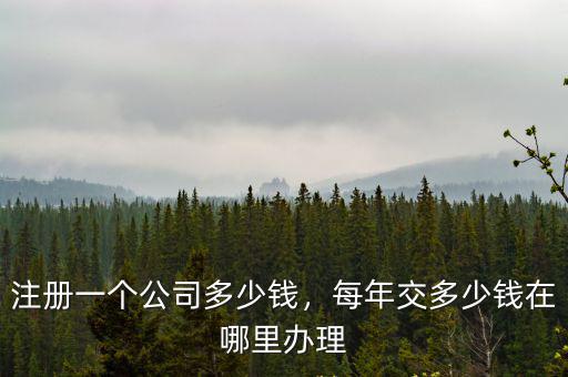 濰坊注冊一家公司費用多少,注冊一家公司大概要花多少錢