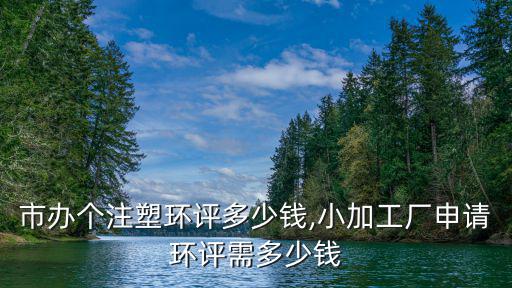 廣州市辦個注塑環評多少錢,小加工廠申請環評需多少錢