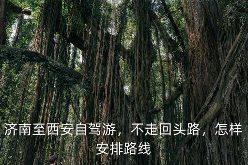 濟南到西安多少時間安排,濟南至西安自駕游