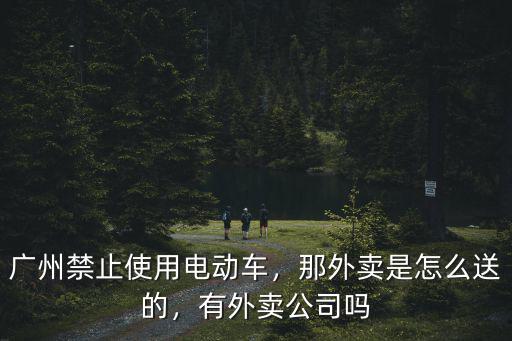 廣州禁止使用電動車，那外賣是怎么送的，有外賣公司嗎