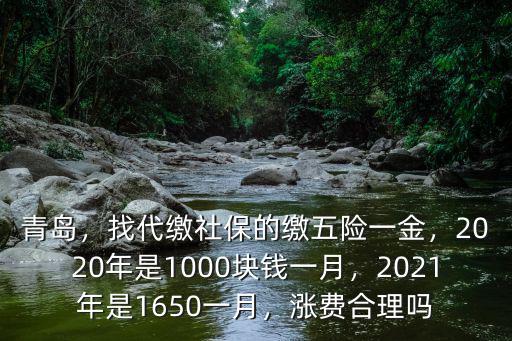 2018年青島社保繳費(fèi)多少錢(qián),2021年是1650一月