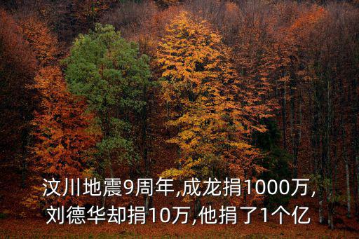 汶川地震廣州捐款多少錢,汶川地震9周年