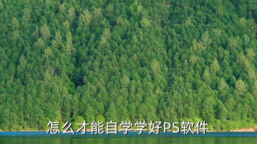 怎么才能自學學好PS軟件