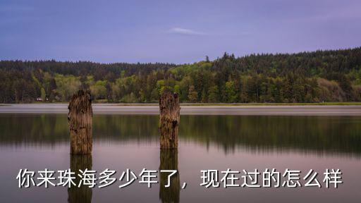你來珠海多少年了，現在過的怎么樣