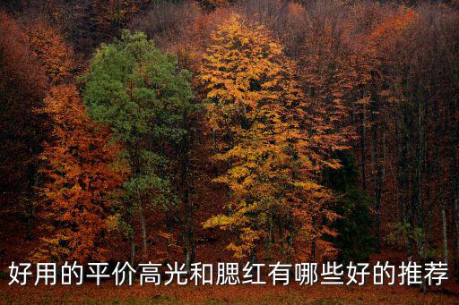 廣州哪里有腮紅合集店,顯白的腮紅有哪些