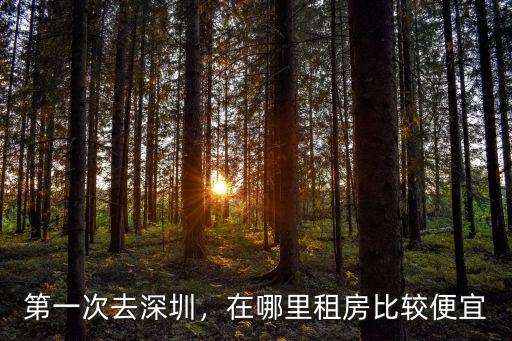 深圳租房子在哪里租比較便宜,在哪里租房子比較便宜