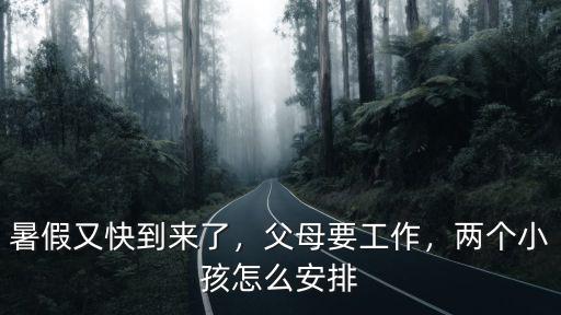 暑假又快到來了，父母要工作，兩個小孩怎么安排