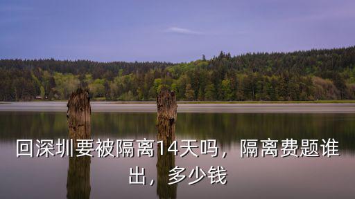 韓國到深圳隔離要多少錢,回深圳要被隔離14天嗎