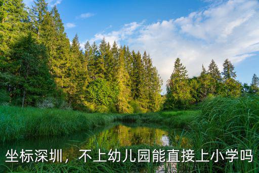 深圳沒有幼兒園可上怎么辦,深圳明年上幼兒園