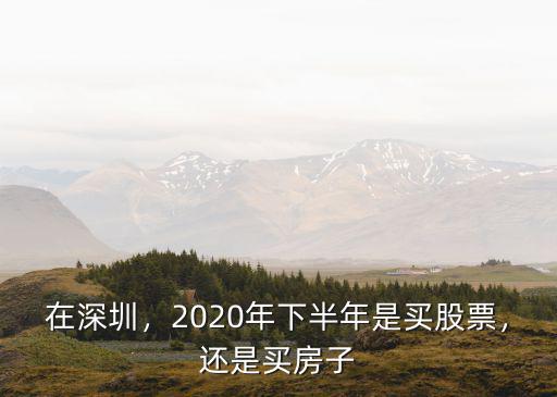 深圳下半年經濟怎么樣,在深圳賣房現在怎么樣