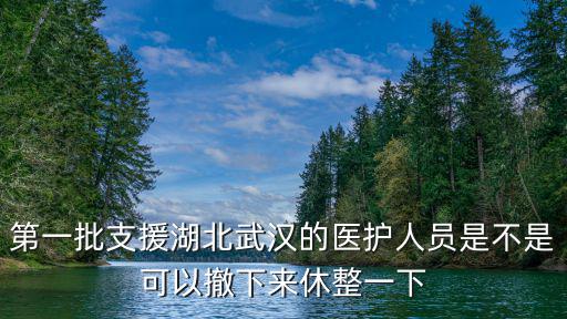 第一批支援湖北武漢的醫護人員是不是可以撤下來休整一下