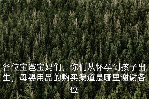 揭陽哪里可以買到母嬰用品,的母嬰用品呀