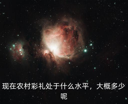湛江彩禮多少排行,現(xiàn)在農(nóng)村彩禮處于什么水平