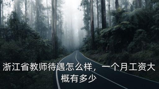 浙江溫州優(yōu)思教師待遇月薪多少,浙江省教師待遇怎么樣