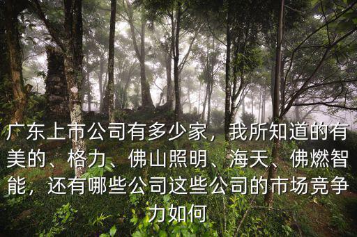 廣東有多少家日企,廣東上市公司有多少家