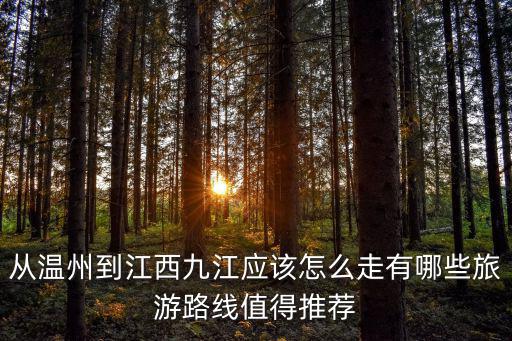 九江到溫州的火車(chē)票價(jià)格是多少,溫州有到九江的動(dòng)車(chē)嗎