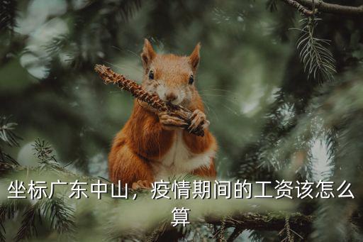 坐標(biāo)廣東中山，疫情期間的工資該怎么算