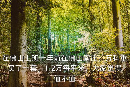 佛山禪城哪里有1.2萬的房子,佛山獅山的房價情況如何