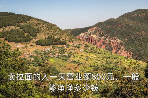 賣拉面的人一天營業(yè)額800元，一般能凈掙多少錢