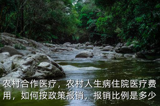 韶關農村合作醫療報銷比例多少,農村合作醫療