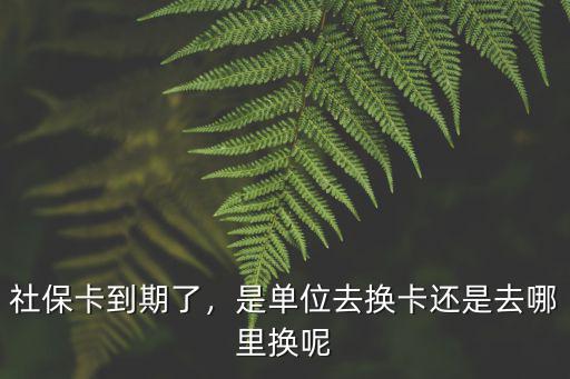 廣州市社保卡到期到哪里更換,社保卡到期了
