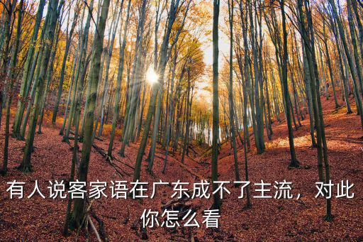 廣東客家話你聽不懂怎么說,為啥廣東人說的話都聽不懂呢