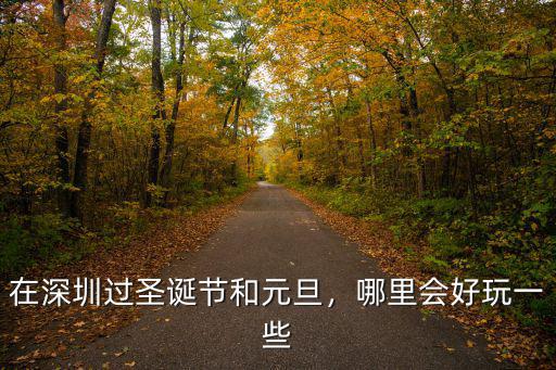 2019深圳圣誕節去哪里好玩,在深圳過圣誕節和元旦