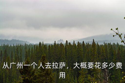 從湖州到廣州一個人多少錢啊,大概要花多少費用