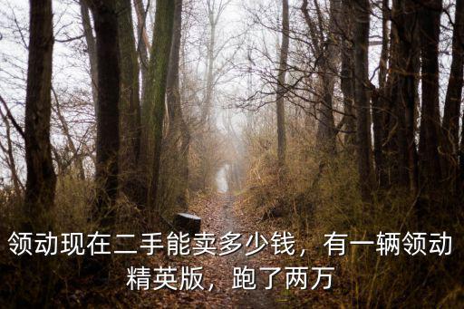 寧波二手領動多少錢,領動現在二手能賣多少錢