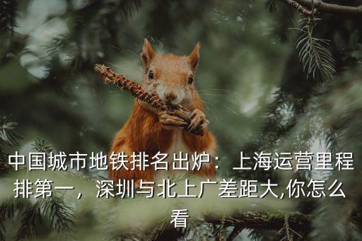 深圳地鐵最重帶多少,中國城市地鐵排名出爐