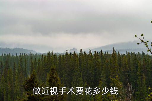 寧波醫(yī)院做近視眼激光多少錢,做近視手術(shù)要花多少錢