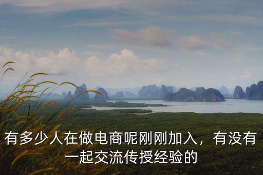 在杭州做電商一年可以賺多少,有多少人在做電商呢