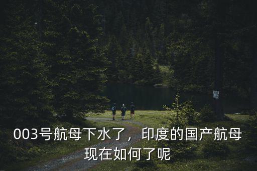 003號航母下水了，印度的國產(chǎn)航母現(xiàn)在如何了呢