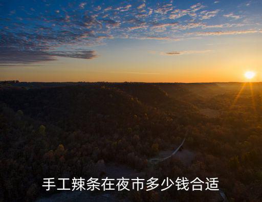 手工辣條在夜市多少錢合適