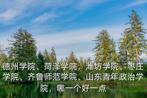 棗莊學院要多少分,山東青年政治學院
